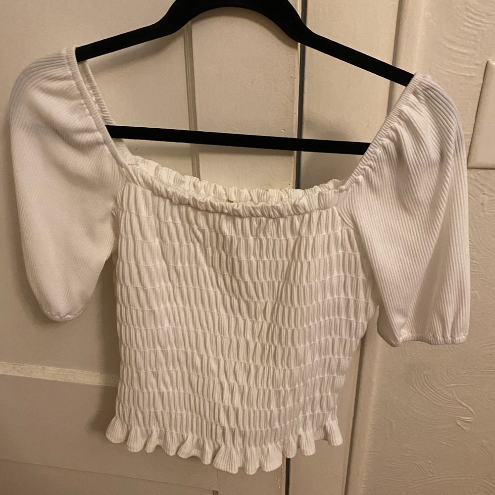 Alterd state white crop